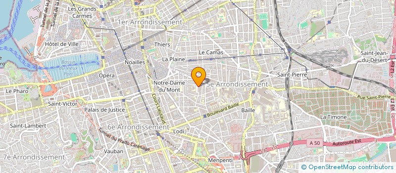 localisation de l'entreprise MONSIEUR THOMAS LE LAY à MARSEILLE