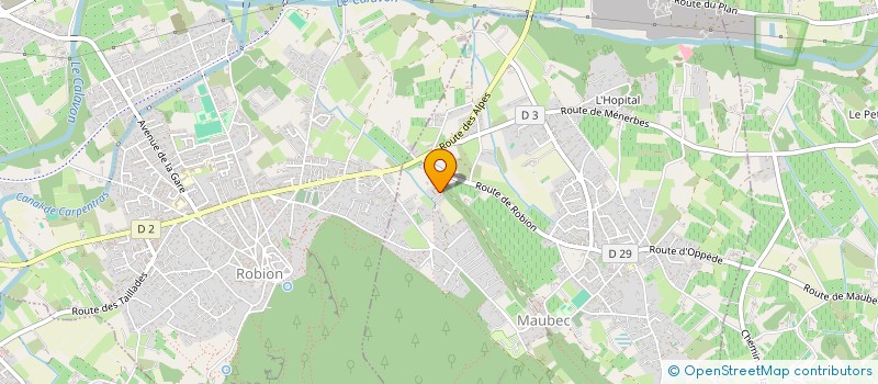 localisation de l'entreprise MONSIEUR THOMAS LE MAISTRE  MAUBEC