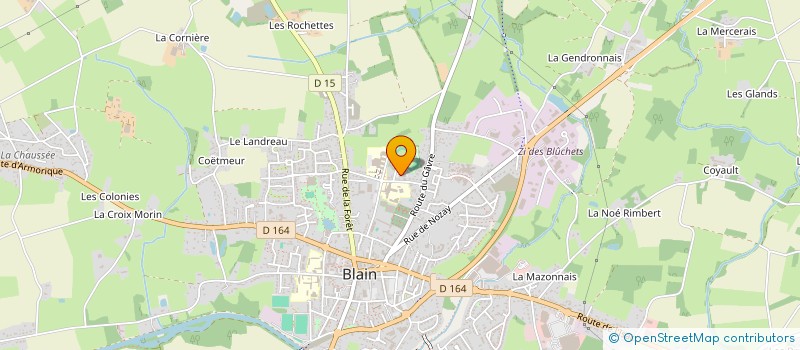 localisation de l'entreprise MONSIEUR THOMAS LE NY  BLAIN