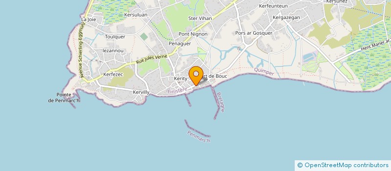 localisation de l'entreprise MONSIEUR THOMAS LE PAPE à PENMARCH