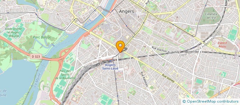 localisation de l'entreprise MONSIEUR THOMAS LE RUDULIER à ANGERS