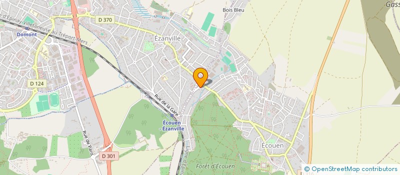 localisation de l'entreprise MONSIEUR THOMAS LE SCORNET  ECOUEN