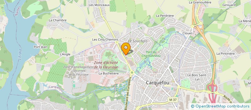 localisation de l'entreprise MONSIEUR THOMAS LE TALLEC à CARQUEFOU