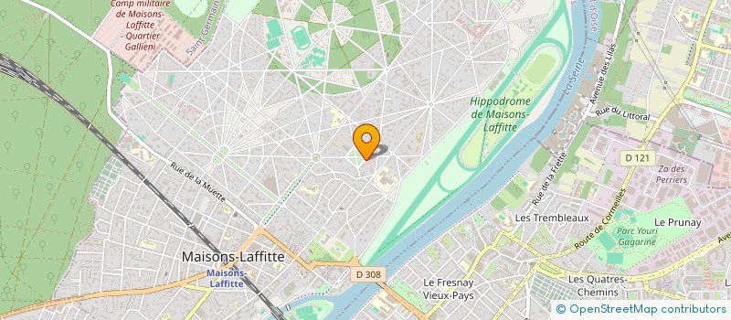 localisation de l'entreprise MONSIEUR THOMAS LEBARON à MAISONS-LAFFITTE