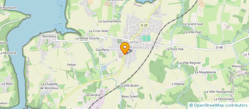 localisation de l'entreprise MONSIEUR THOMAS LEBIGOT  PLEUDIHEN-SUR-RANCE