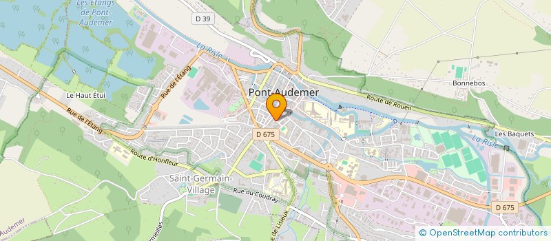 localisation de l'entreprise MONSIEUR THOMAS LEBRASSEUR à PONT-AUDEMER