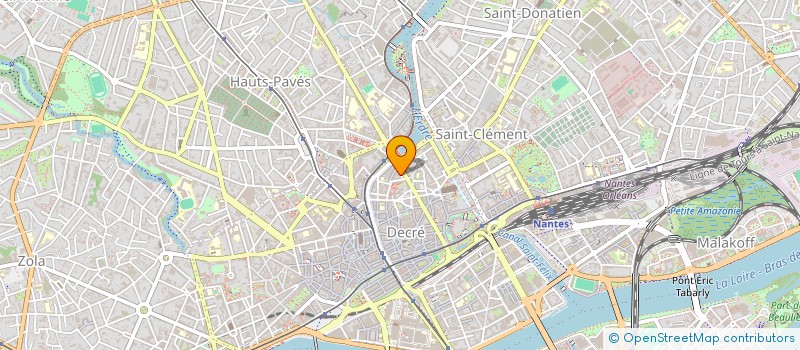 localisation de l'entreprise MONSIEUR THOMAS LEBREDONCHEL  NANTES