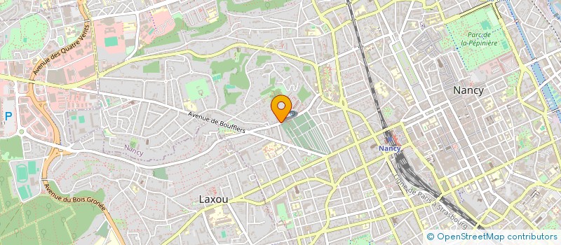 localisation de l'entreprise MONSIEUR THOMAS LECAM  NANCY