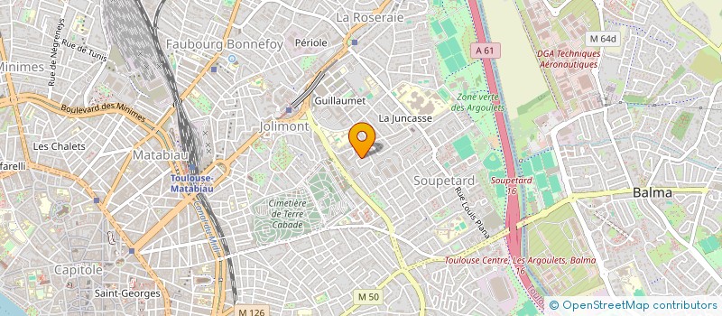 localisation de l'entreprise MONSIEUR THOMAS LECARPENTIER à TOULOUSE