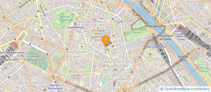 localisation de l'entreprise MONSIEUR THOMAS LECAT  PARIS