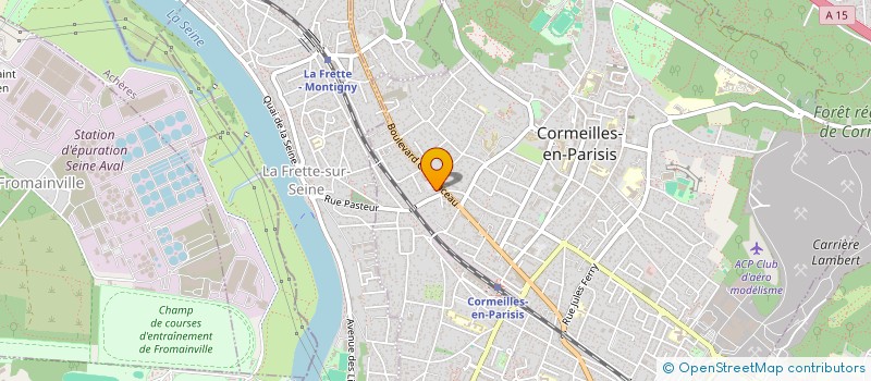 localisation de l'entreprise MONSIEUR THOMAS LECAVELIER à CORMEILLES-EN-PARISIS
