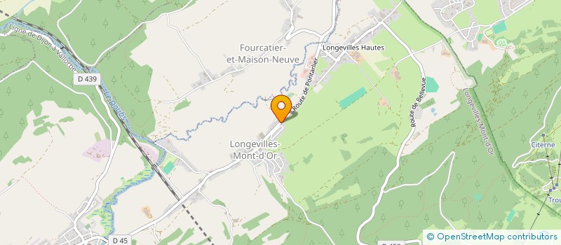 localisation de l'entreprise MONSIEUR THOMAS LECHENNE  LONGEVILLES-MONT-D'OR