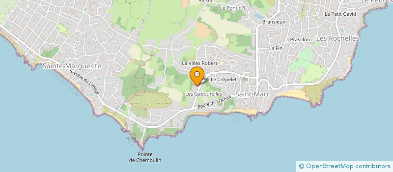 localisation de l'entreprise MONSIEUR THOMAS LECLERC  SAINT-NAZAIRE