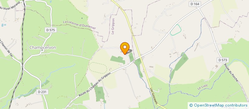 localisation de l'entreprise MONSIEUR THOMAS LECLERCQ  LE GRIPPON