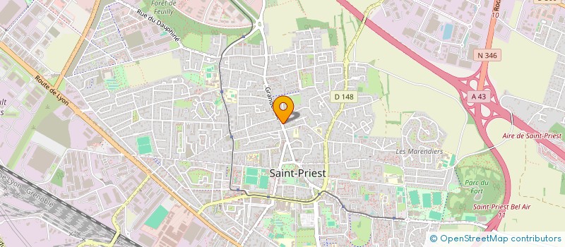 localisation de l'entreprise MONSIEUR THOMAS LECLERCQ  SAINT-PRIEST