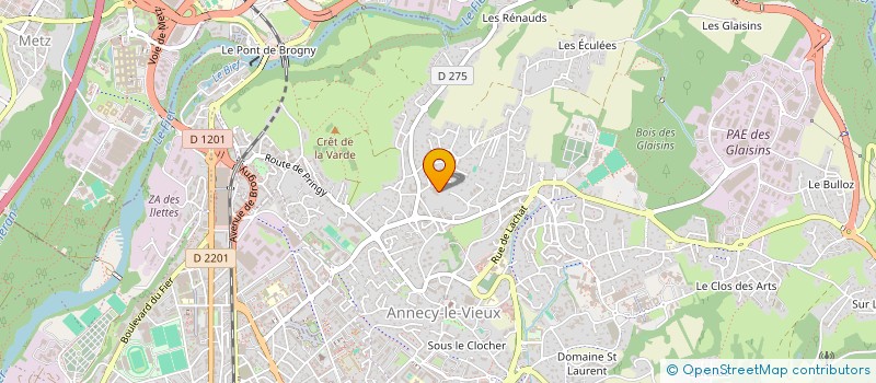 localisation de l'entreprise MONSIEUR THOMAS LECOEUR à ANNECY