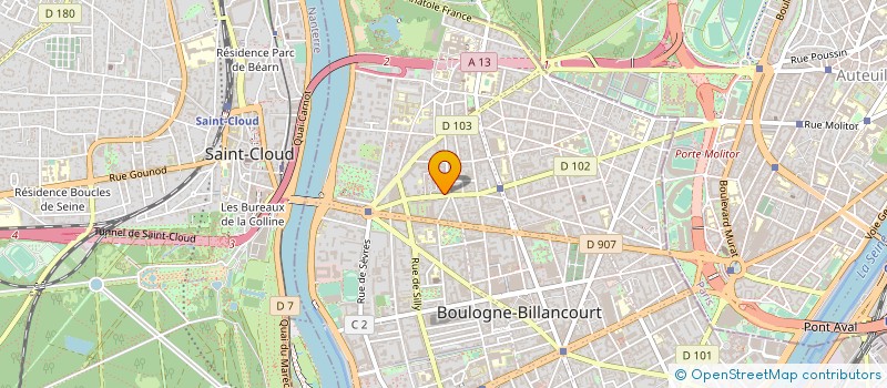 localisation de l'entreprise MONSIEUR THOMAS LECOINTE à BOULOGNE-BILLANCOURT