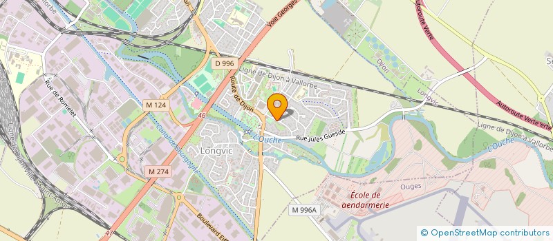 localisation de l'entreprise MONSIEUR THOMAS LECOINTE  LONGVIC