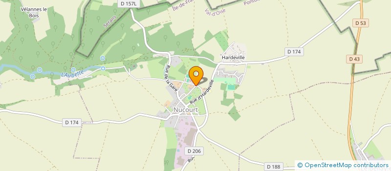 localisation de l'entreprise MONSIEUR THOMAS LECOUTEUX  NUCOURT