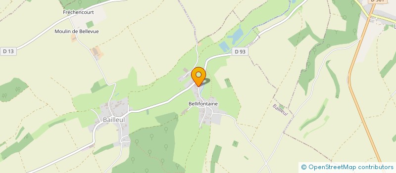 localisation de l'entreprise MONSIEUR THOMAS LEFORT  BAILLEUL