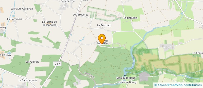 localisation de l'entreprise MONSIEUR THOMAS LEGG à SAINT-JUST
