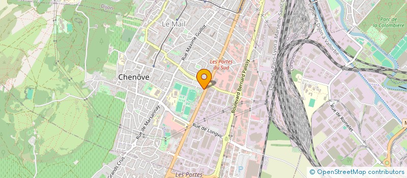 localisation de l'entreprise MONSIEUR THOMAS LEGOIN  CHENOVE