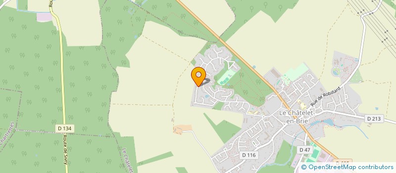 localisation de l'entreprise MONSIEUR THOMAS LEGRAS  LE CHATELET-EN-BRIE