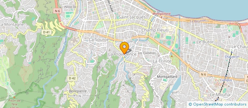 localisation de l'entreprise MONSIEUR THOMAS LEGROS-DELAHAYE  SAINT-DENIS