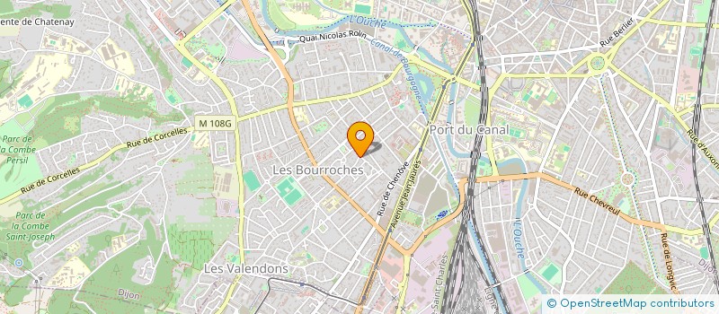 localisation de l'entreprise MONSIEUR THOMAS LEGUAY à DIJON