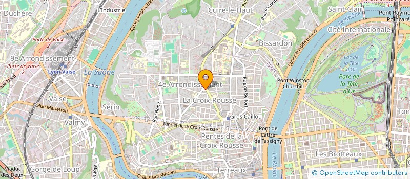 localisation de l'entreprise MONSIEUR THOMAS LEJEUNE à LYON