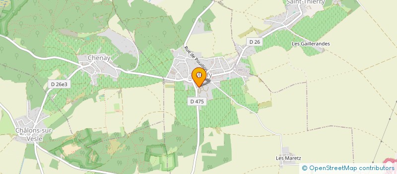 localisation de l'entreprise MONSIEUR THOMAS LELAIZANT  MERFY