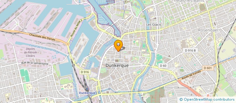 localisation de l'entreprise MONSIEUR THOMAS LELEU à DUNKERQUE