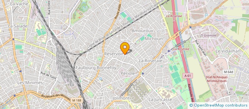 localisation de l'entreprise MONSIEUR THOMAS LELEU à TOULOUSE