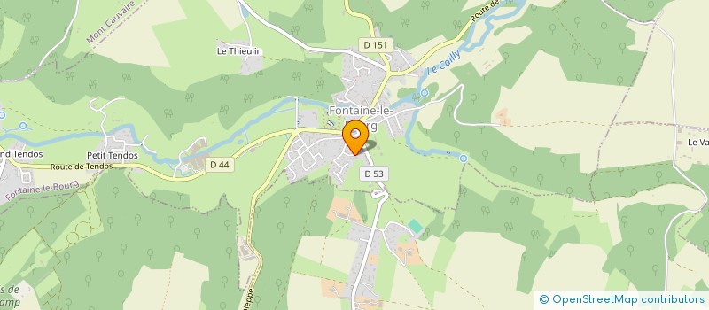 localisation de l'entreprise MONSIEUR THOMAS LELLIG à FONTAINE-LE-BOURG