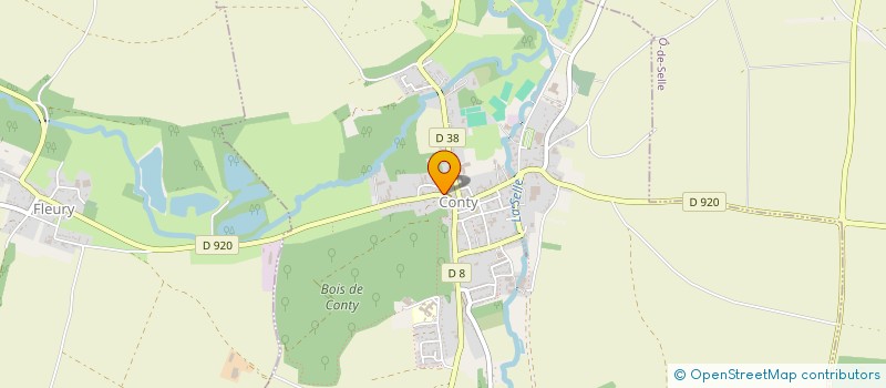 localisation de l'entreprise MONSIEUR THOMAS LELONG  O-DE-SELLE