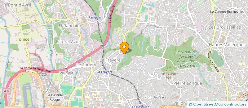 localisation de l'entreprise MONSIEUR THOMAS LELONG-FRAISSE  CANNES