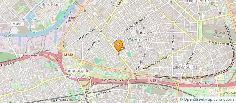 localisation de l'entreprise MONSIEUR THOMAS LEMAIRE  CALAIS