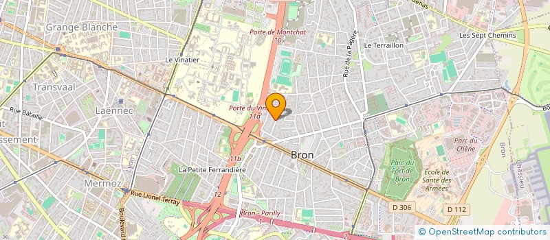 localisation de l'entreprise MONSIEUR THOMAS LEMAIRE  BRON