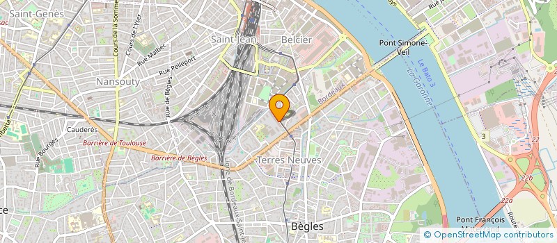 localisation de l'entreprise MONSIEUR THOMAS LEMAITRE  BORDEAUX