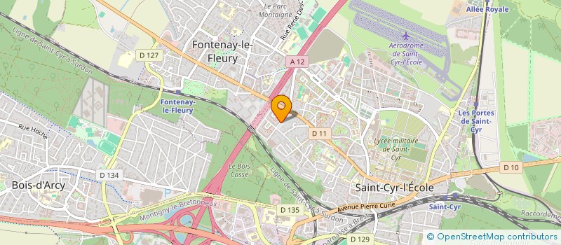 localisation de l'entreprise MONSIEUR THOMAS LEMAITRE  SAINT-CYR-L'ECOLE