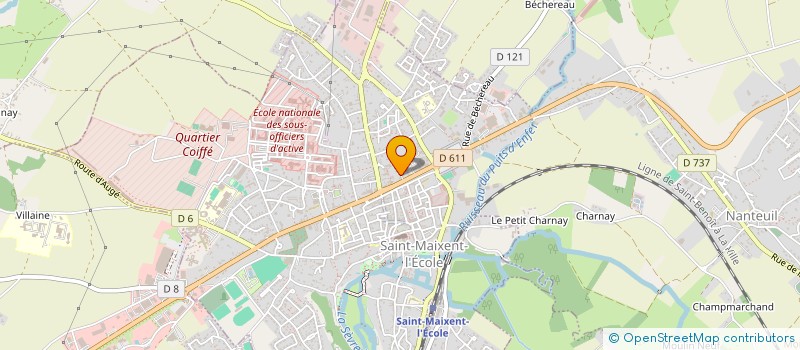 localisation de l'entreprise MONSIEUR THOMAS LEMESRE  SAINT-MAIXENT-L'ECOLE