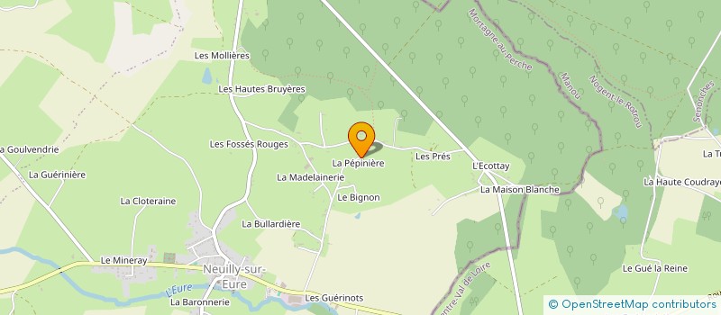 localisation de l'entreprise MONSIEUR THOMAS LEMOINE  LONGNY LES VILLAGES