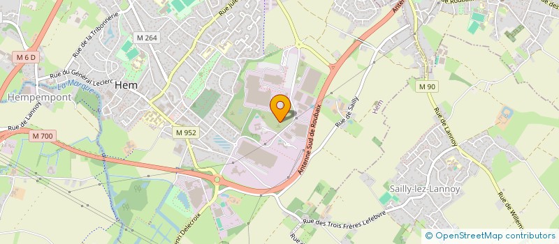 localisation de l'entreprise MONSIEUR THOMAS LENTZ  HEM