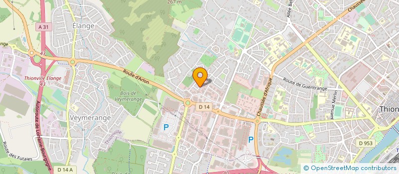 localisation de l'entreprise MONSIEUR THOMAS LEONARD  THIONVILLE