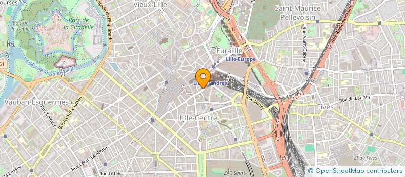 localisation de l'entreprise MONSIEUR THOMAS LEPARMENTIER  LILLE