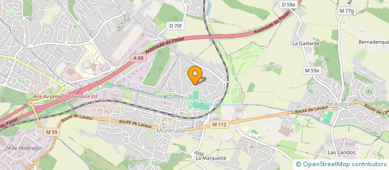 localisation de l'entreprise MONSIEUR THOMAS LEQUEUX  MONTRABE