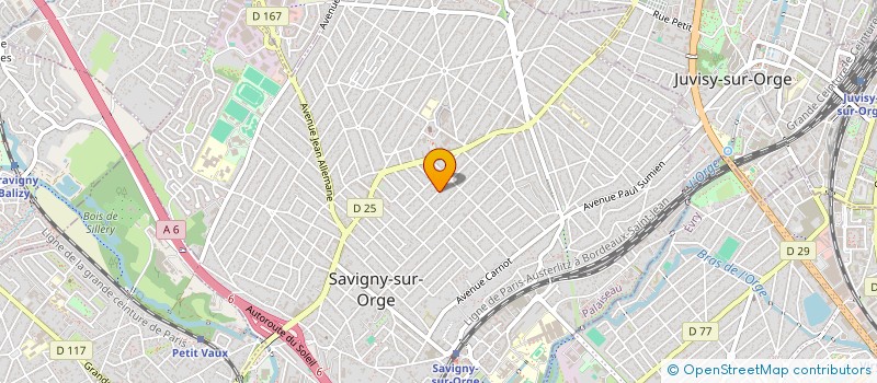 localisation de l'entreprise MONSIEUR THOMAS LEREDU  SAVIGNY-SUR-ORGE