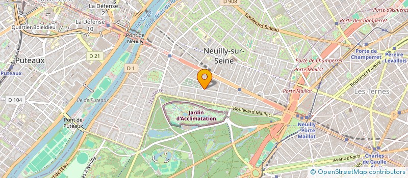 localisation de l'entreprise MONSIEUR THOMAS LERICHE à NEUILLY-SUR-SEINE