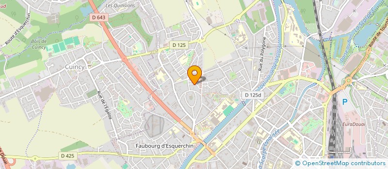 localisation de l'entreprise MONSIEUR THOMAS LERMYTTE  DOUAI