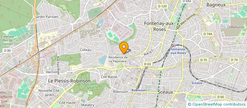 localisation de l'entreprise MONSIEUR THOMAS LESTIENNE à FONTENAY-AUX-ROSES